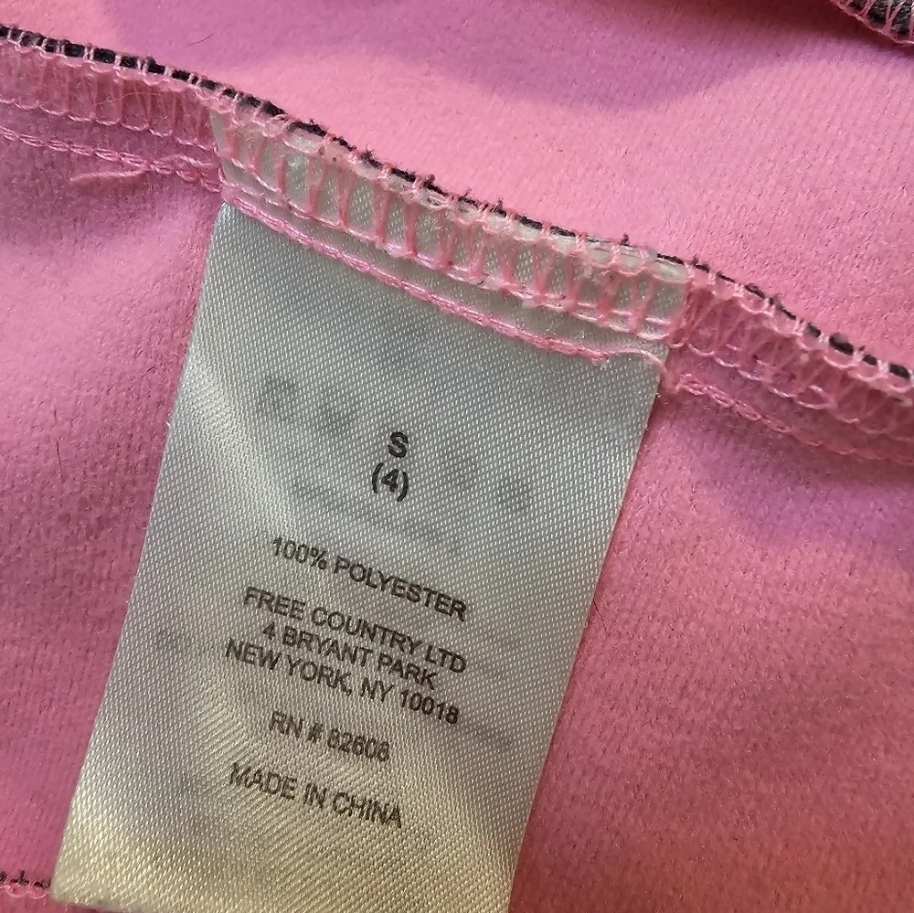 Free Country Girls Size Small (4) Zipper Jacket